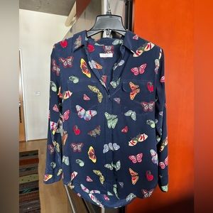 Equipment silk blouse